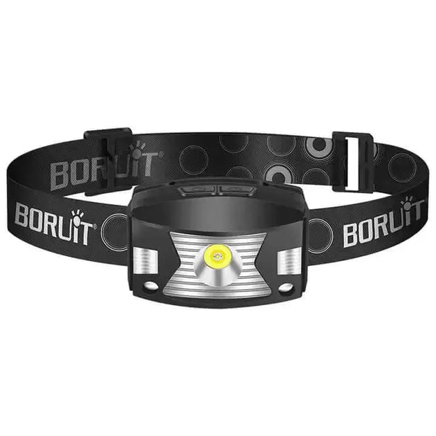 Boruit LED Motion Sensor headlamp with adjustable strap
