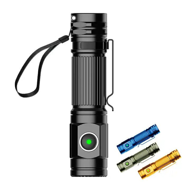 Peetpen L10 Pro tactical flashlight with different color options