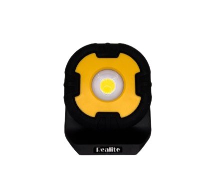  Realite 1200 Lumens LED flashlight with a yellow and black design.
